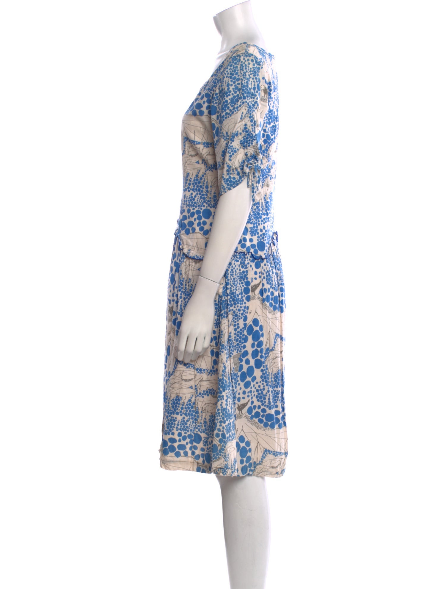 Tsumori Chisato Printed Knee-Length Dress