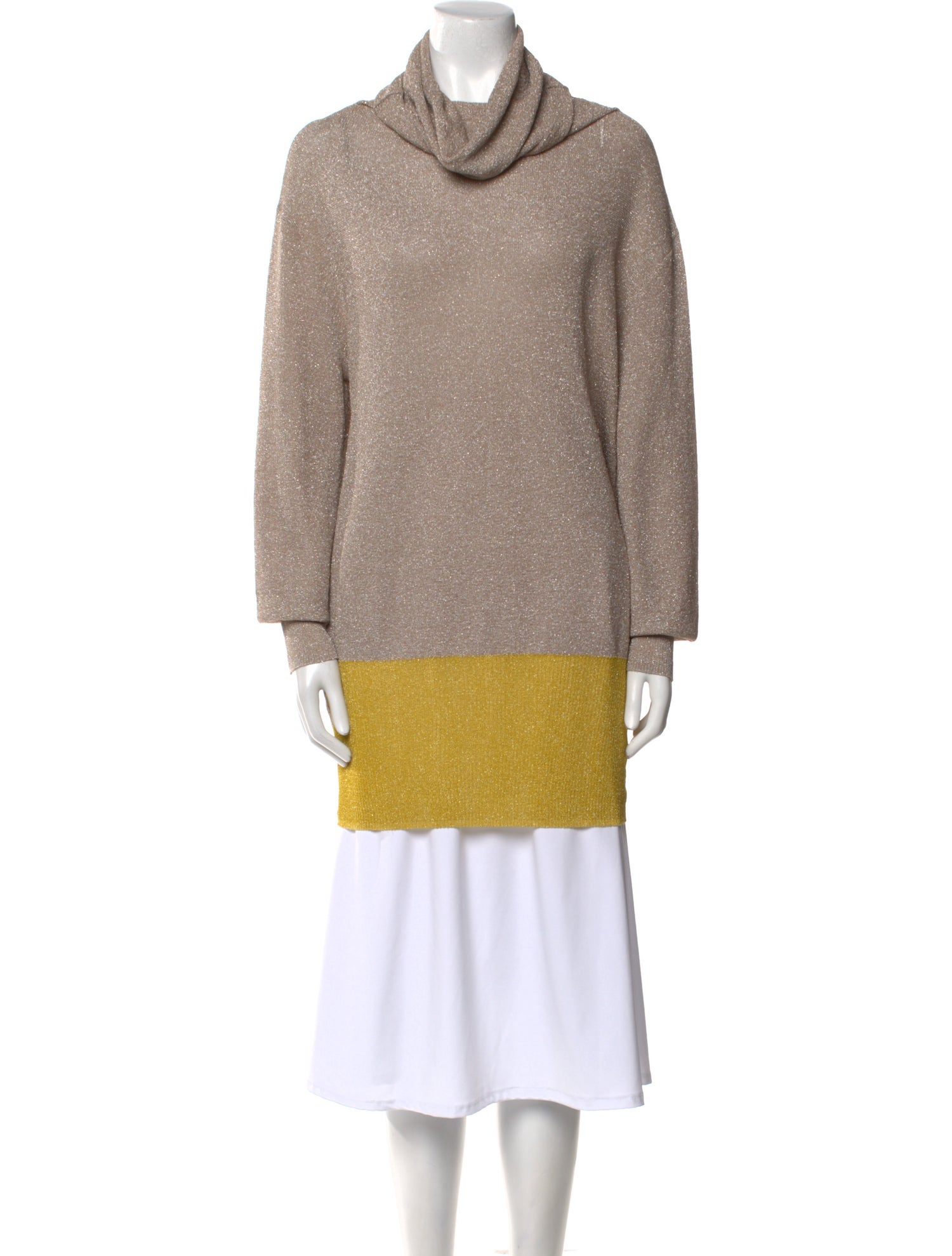 Tsumori Chisato Turtleneck Long Sleeve Sweatshirt