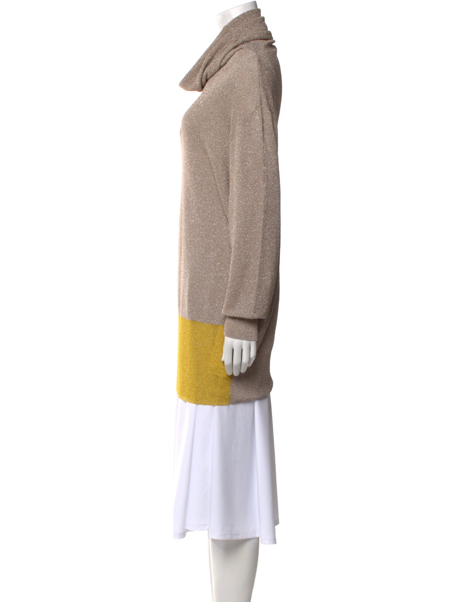 Tsumori Chisato Turtleneck Long Sleeve Sweatshirt