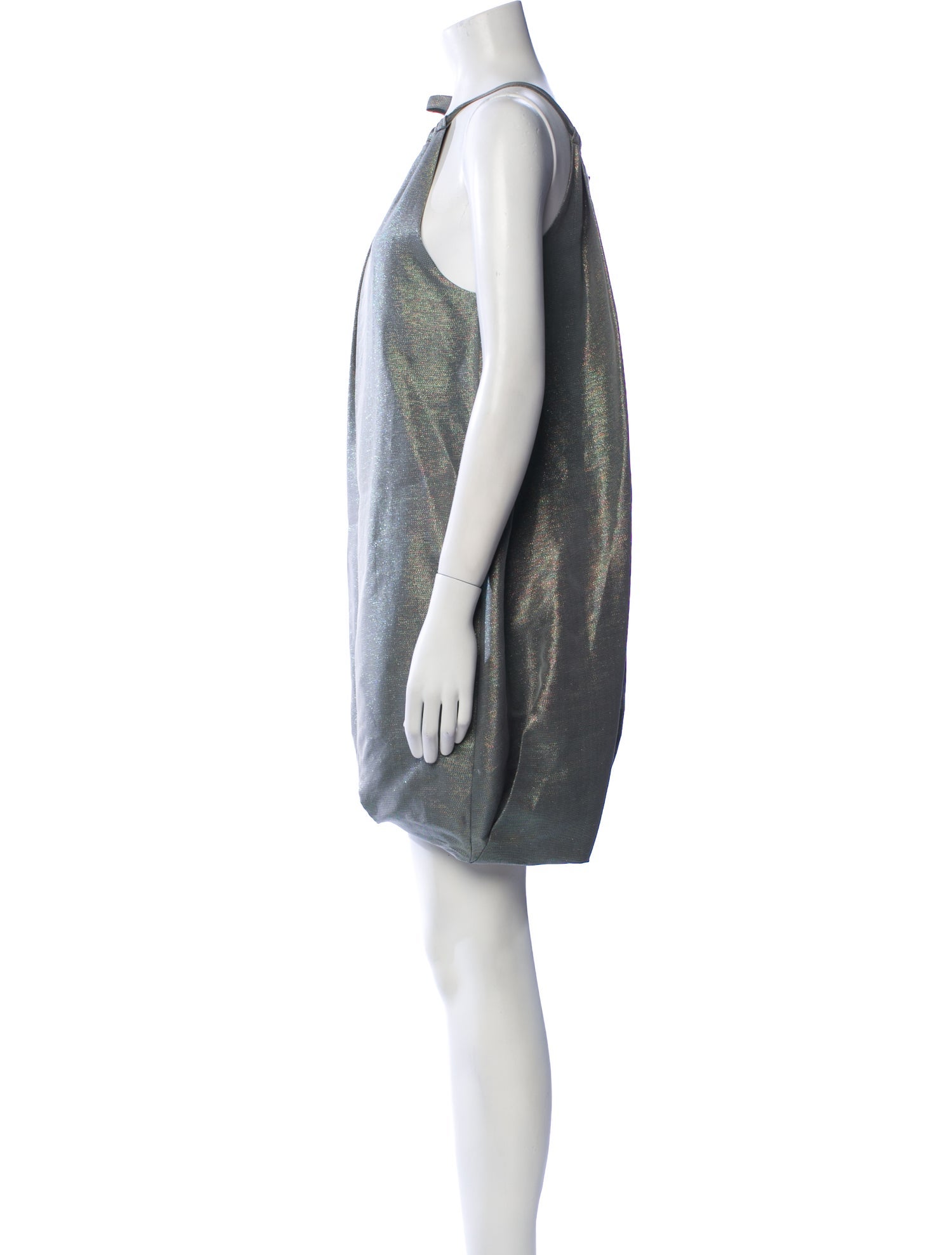 Tsumori Chisato Silk Mini Dress