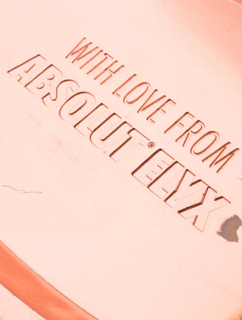 Tableware 2-Piece Elyx Copper Flamingo Punch Bowl Set