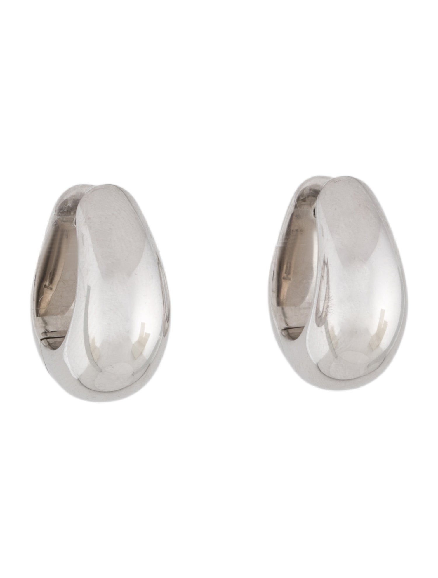 Tom Wood Ice Hoop Medium Earrings