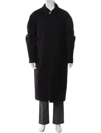 Tom Wood Virgin Wool Overcoat
