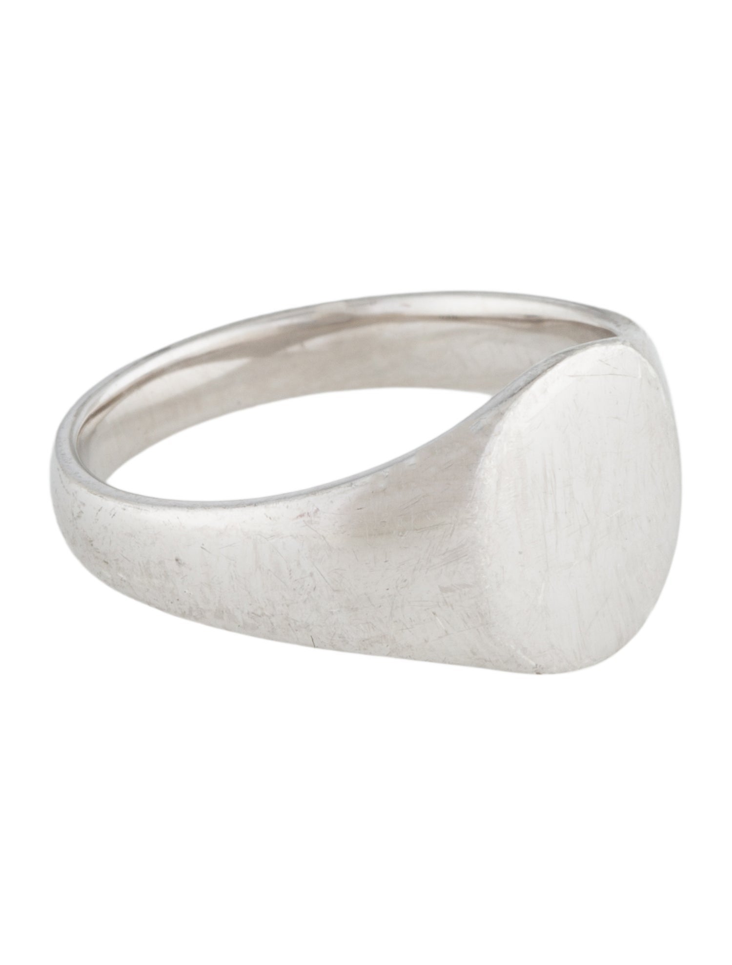 Tom Wood Mini Oval Signet Ring
