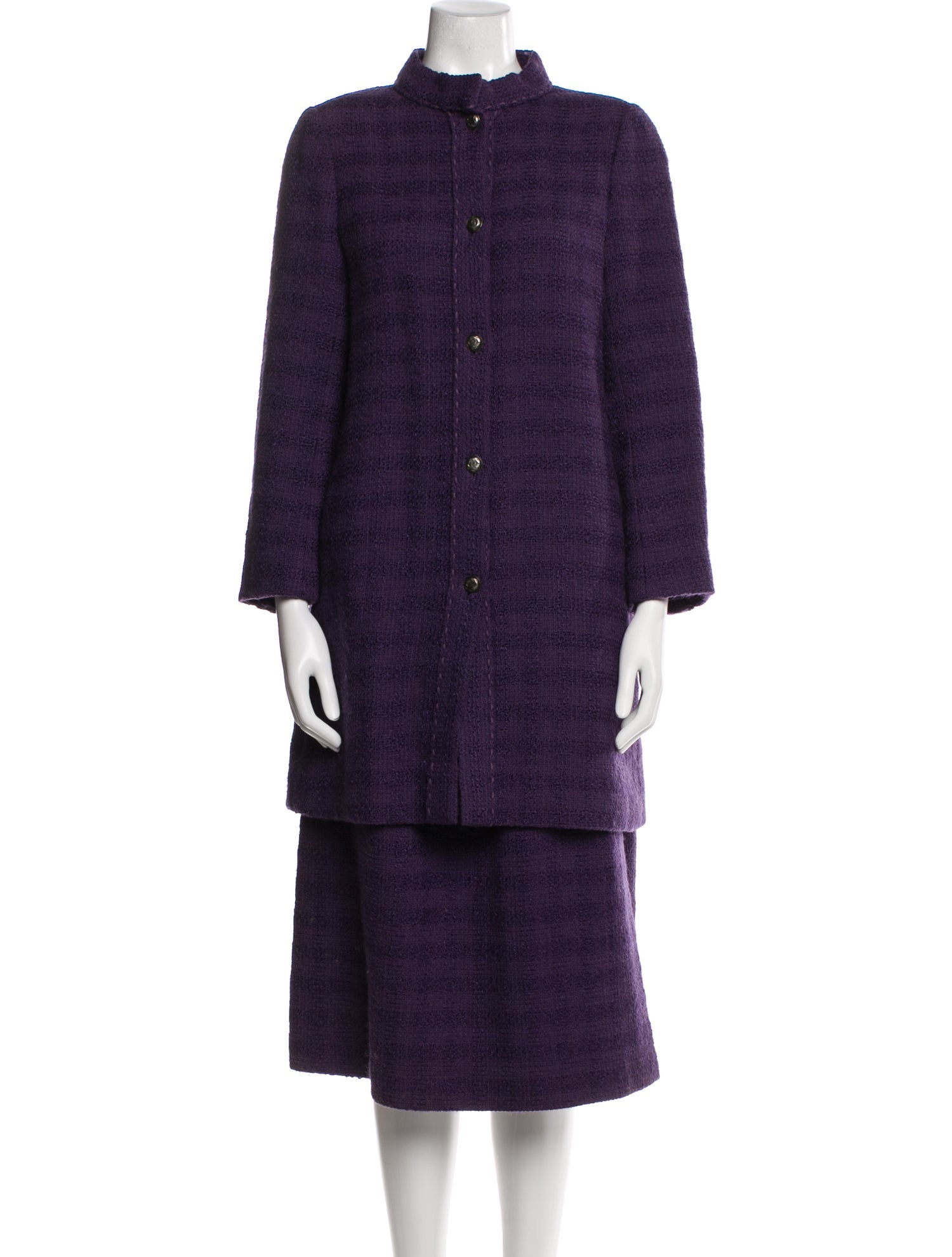 Chanel Creations Vintage Late 1970's - Early 1980's Skirt Set