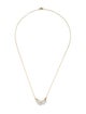 Unbranded 14K Moonstone Bead Cluster Necklace