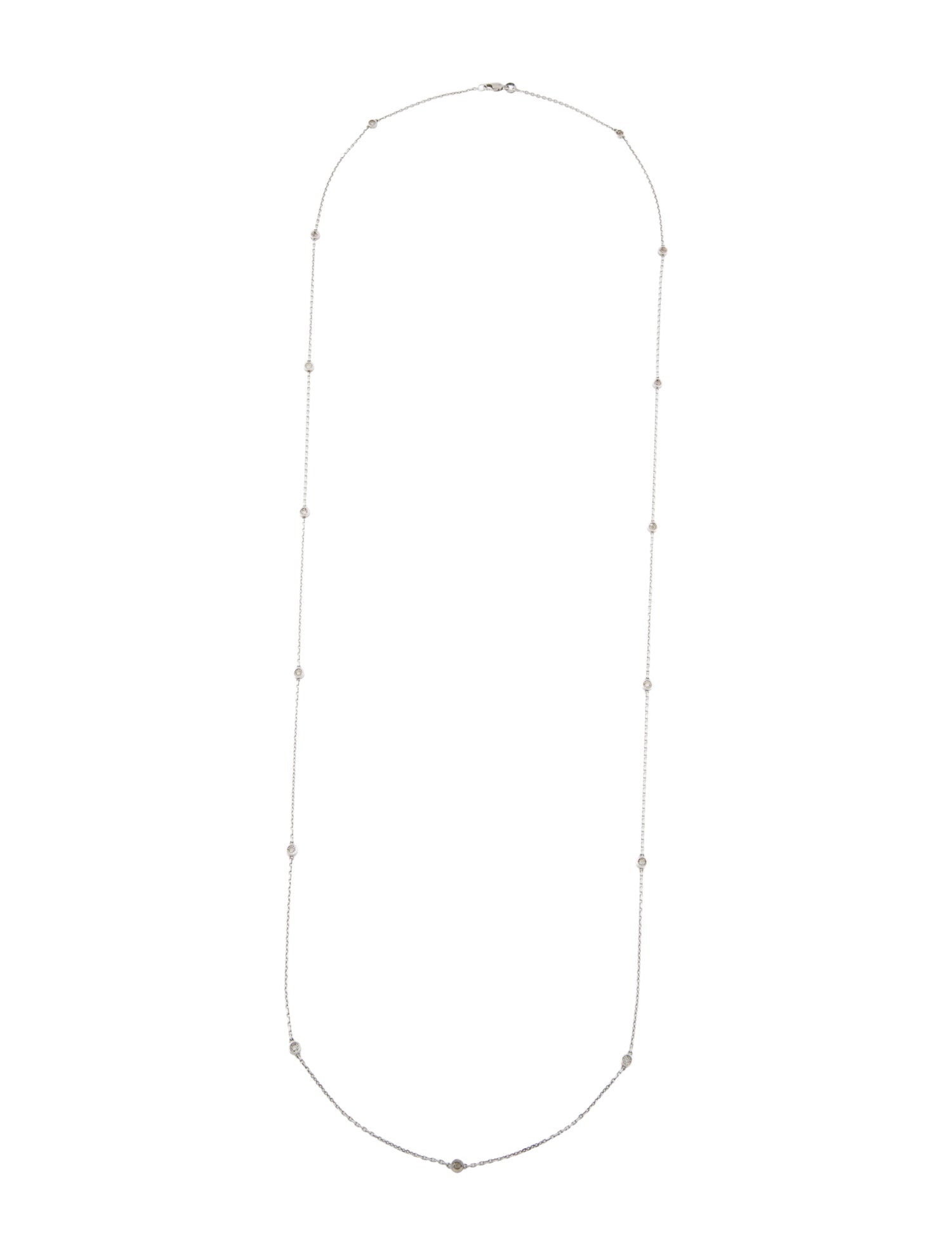 Effy Jewelry Diamond Station Necklace