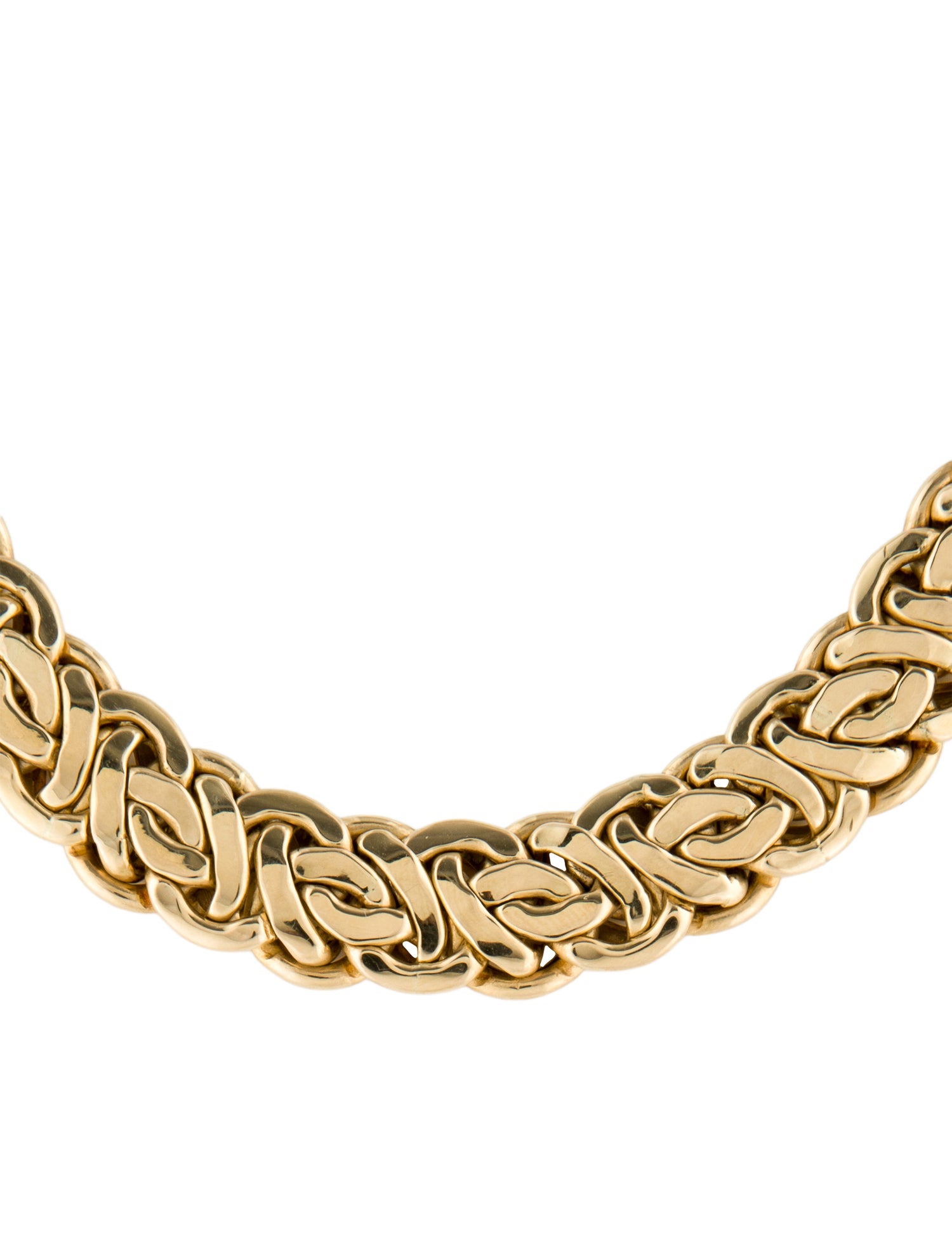 Unbranded 14K Byzantine Chain Necklace
