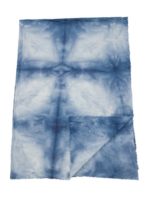 Upstate Raw Silk Beach Throw In Splash