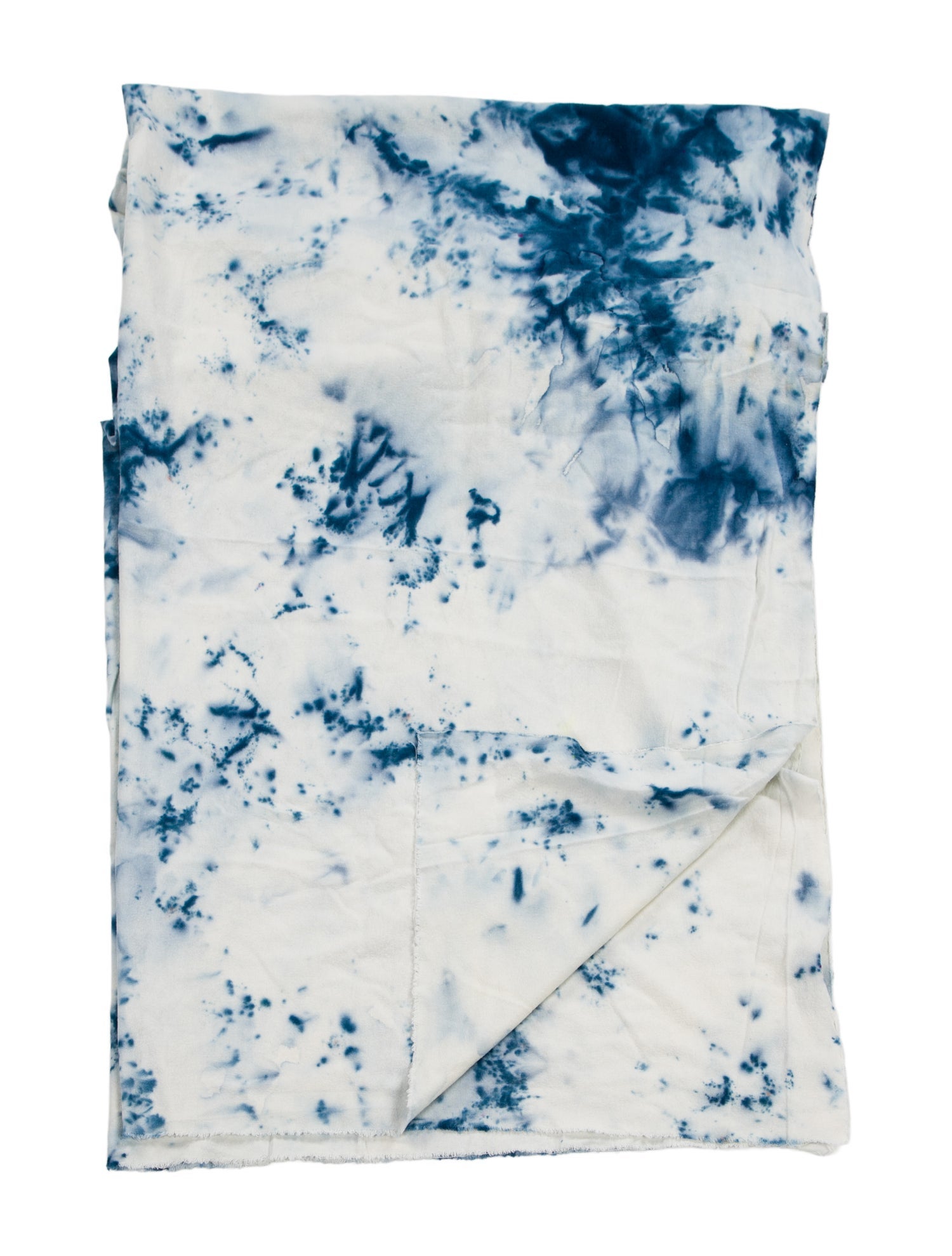 Upstate Raw Silk Throw Splash