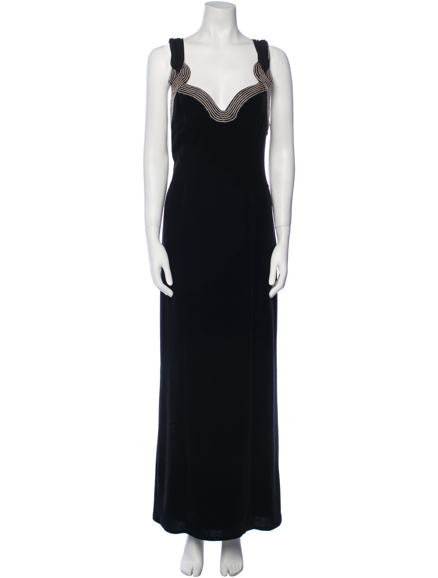 Frank Usher V-Neck Long Dress