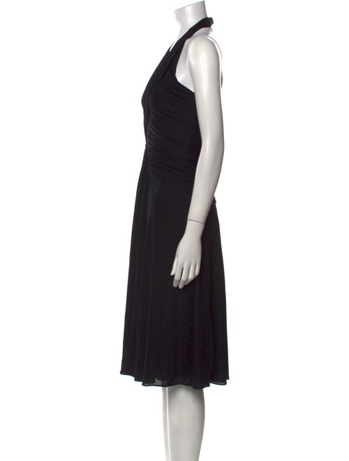 Frank Usher V-Neck Midi Length Dress