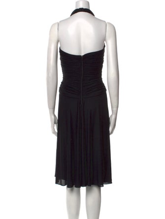 Frank Usher V-Neck Midi Length Dress