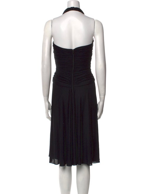 Frank Usher V-Neck Midi Length Dress