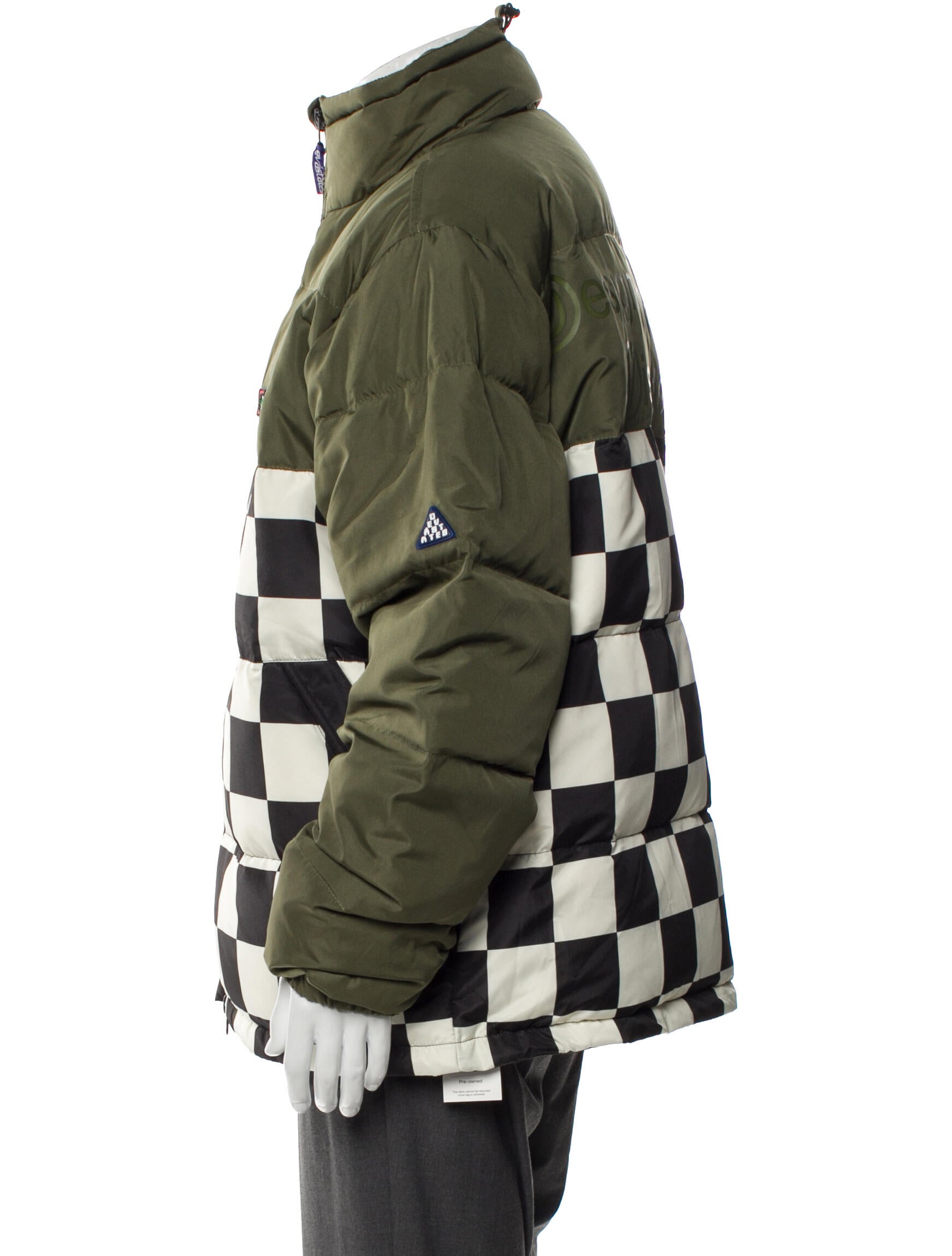 DEVÁ STATES Printed Puffer Coat w/ Tags