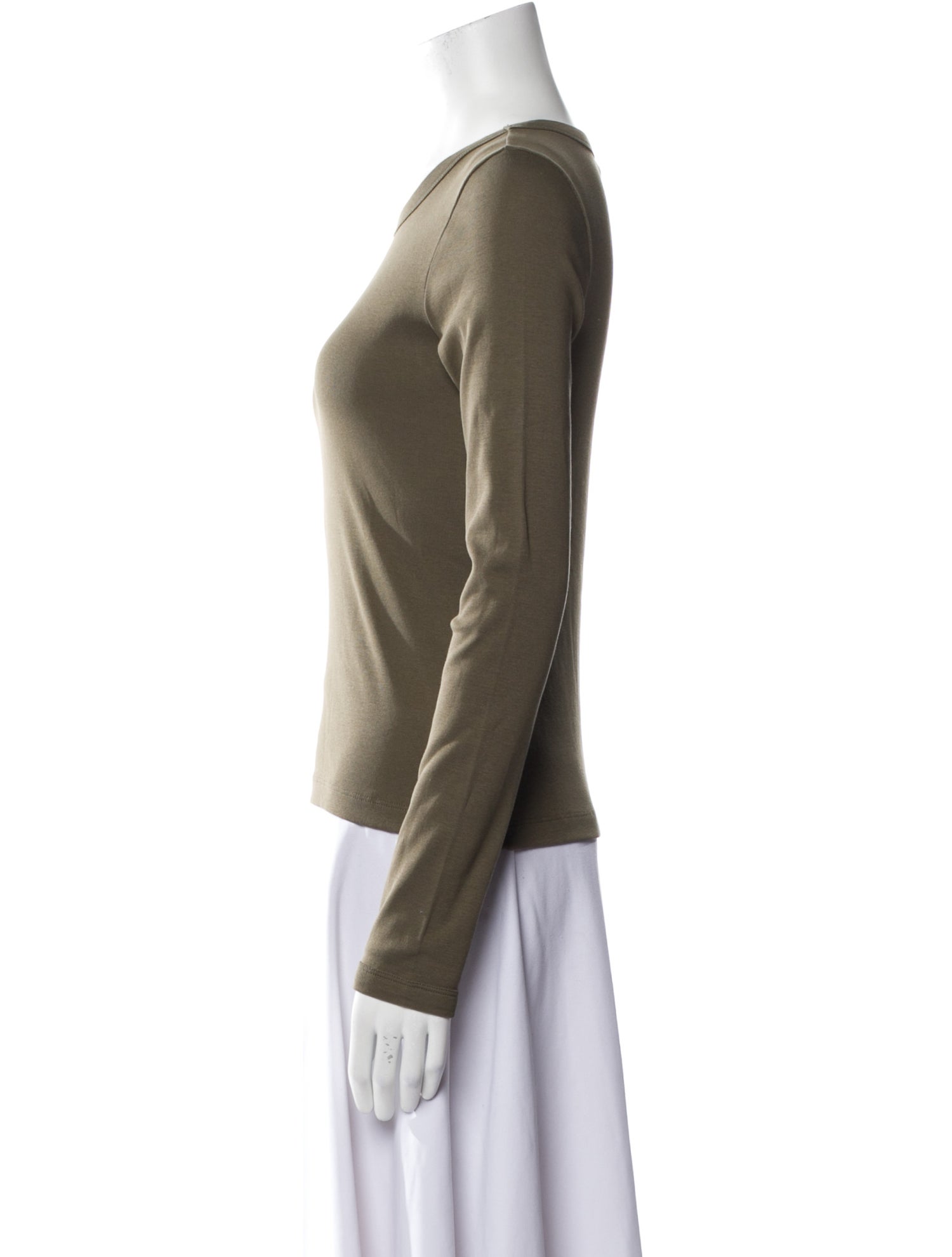 Flore Flore Crew Neck Long Sleeve Top