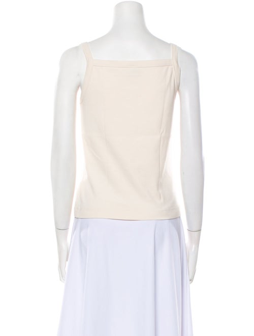 Flore Flore Square Neckline Sleeveless Crop Top