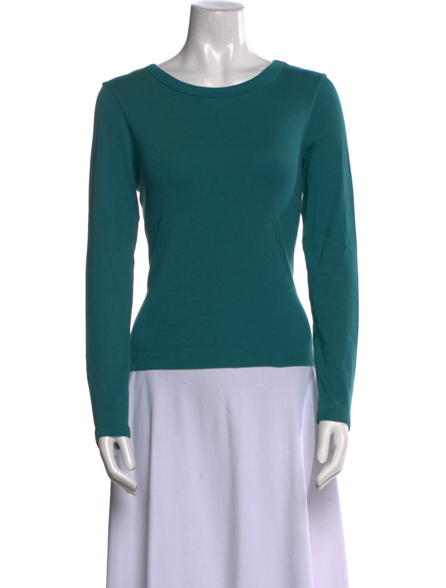 Flore Flore Scoop Neck Long Sleeve Top