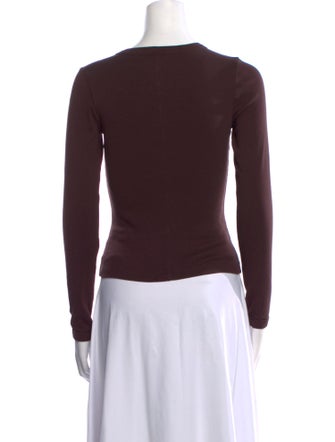 Flore Flore Crew Neck Long Sleeve Top