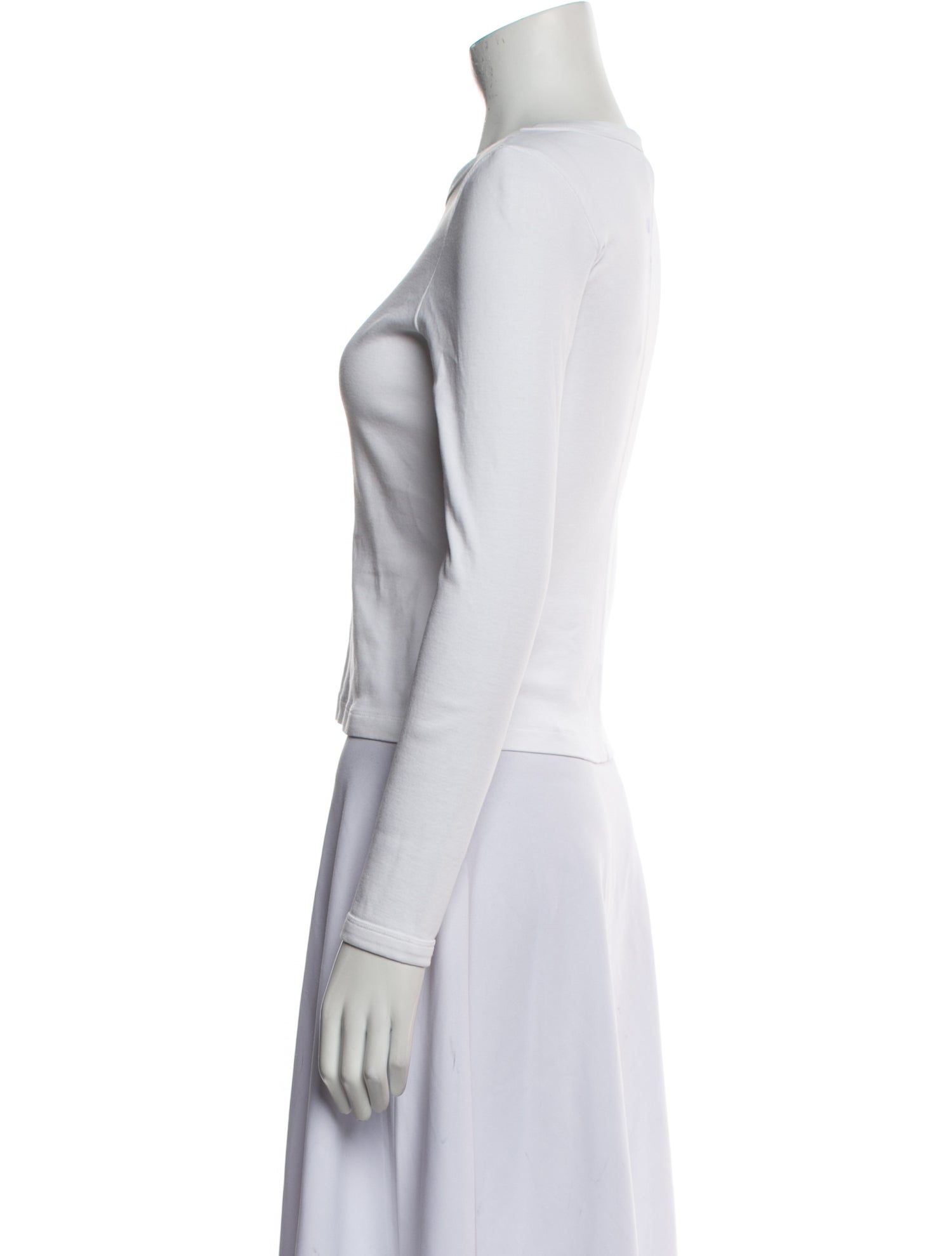 Flore Flore Crew Neck Long Sleeve T-Shirt