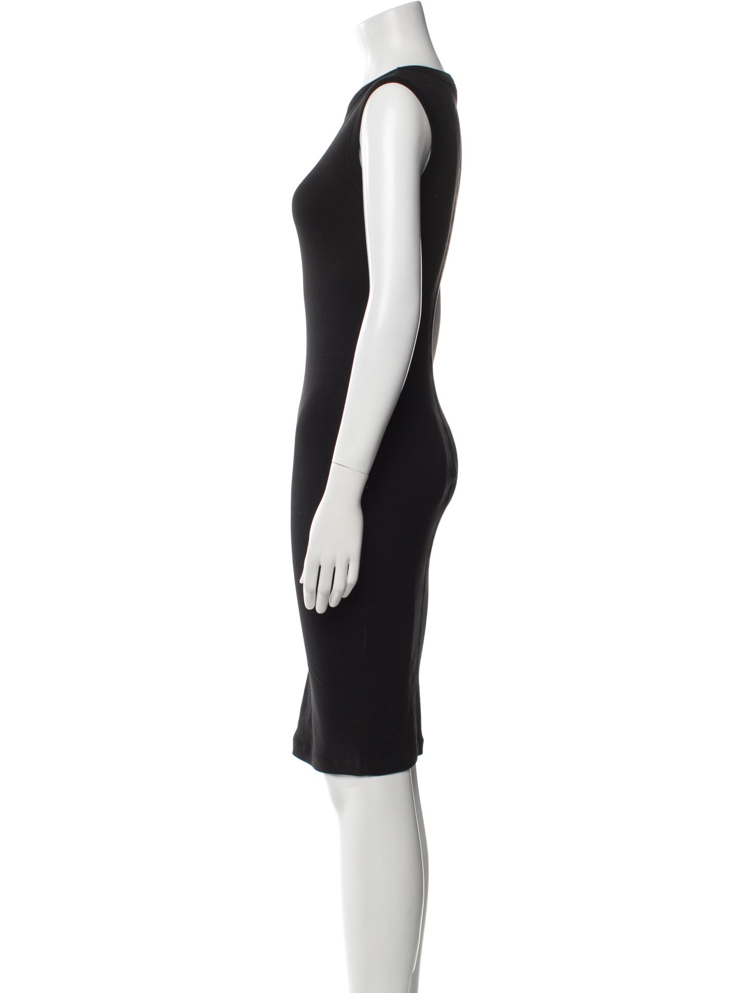Flore Flore Crew Neck Knee-Length Dress
