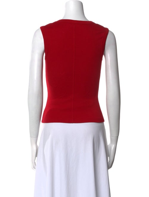 Flore Flore V-Neck Sleeveless Crop Top