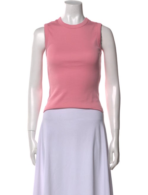 Flore Flore Crew Neck Sleeveless Crop Top