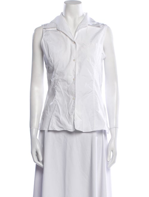 Flore Flore Sleeveless Button-Up Top