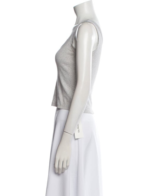 Flore Flore Scoop Neck Sleeveless Crop Top