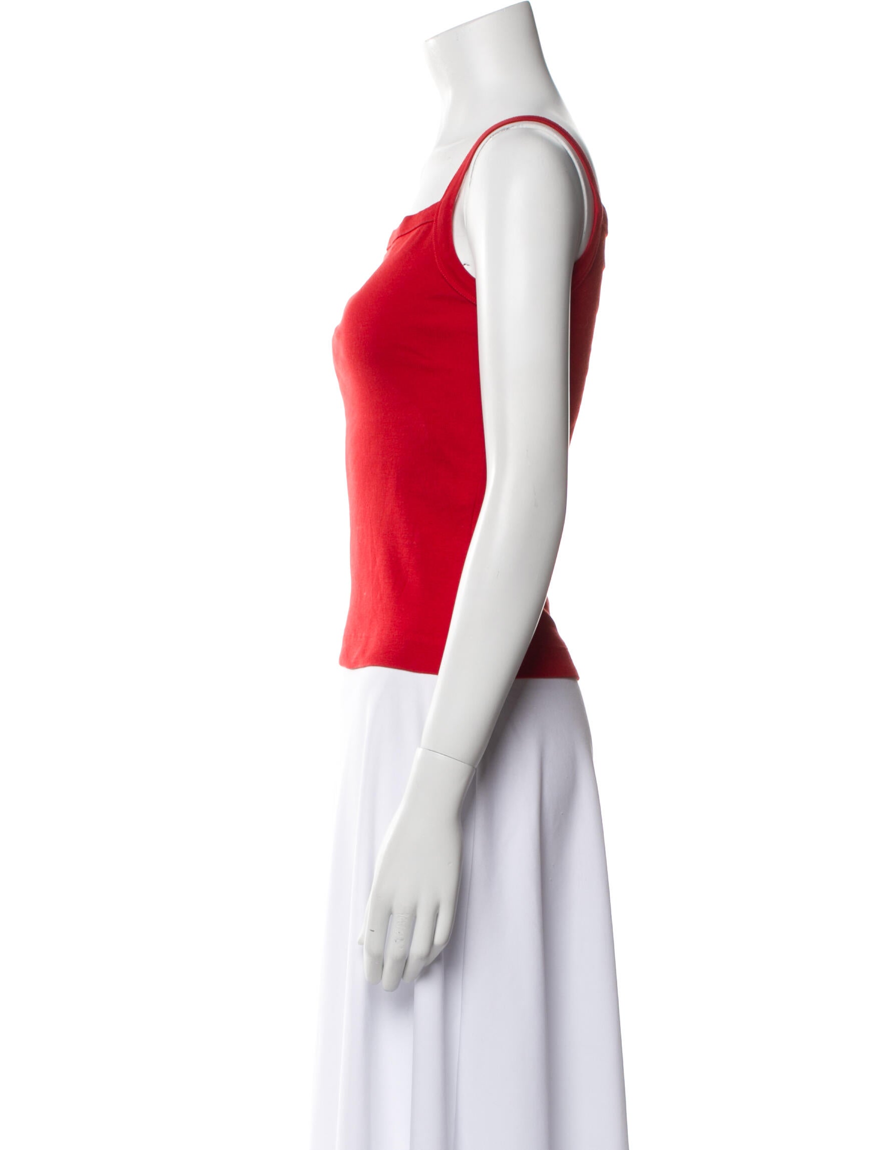 Flore Flore Square Neckline Sleeveless Top
