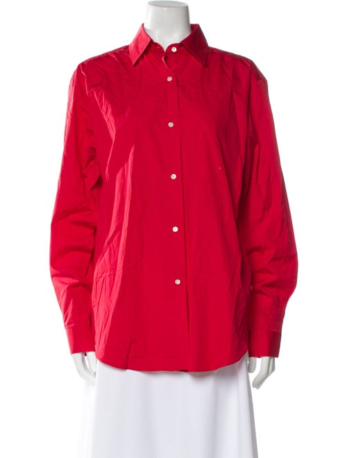 Flore Flore Long Sleeve Button-Up Top