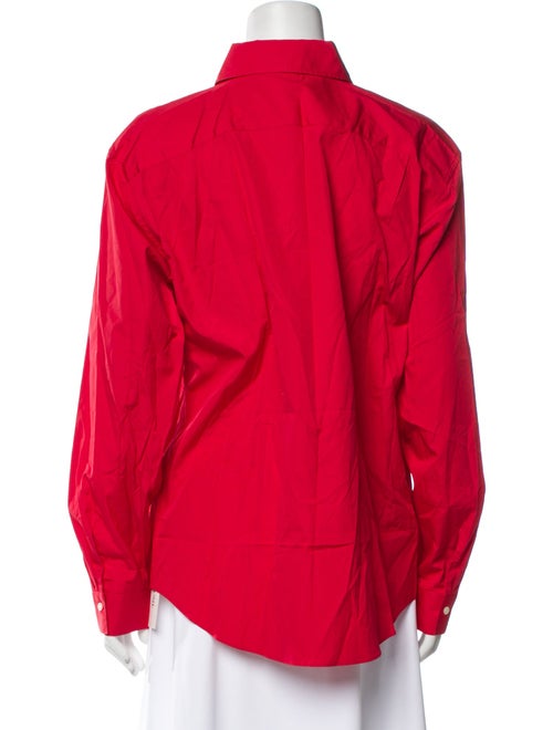 Flore Flore Long Sleeve Button-Up Top