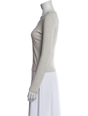 Flore Flore V-Neck Long Sleeve Top