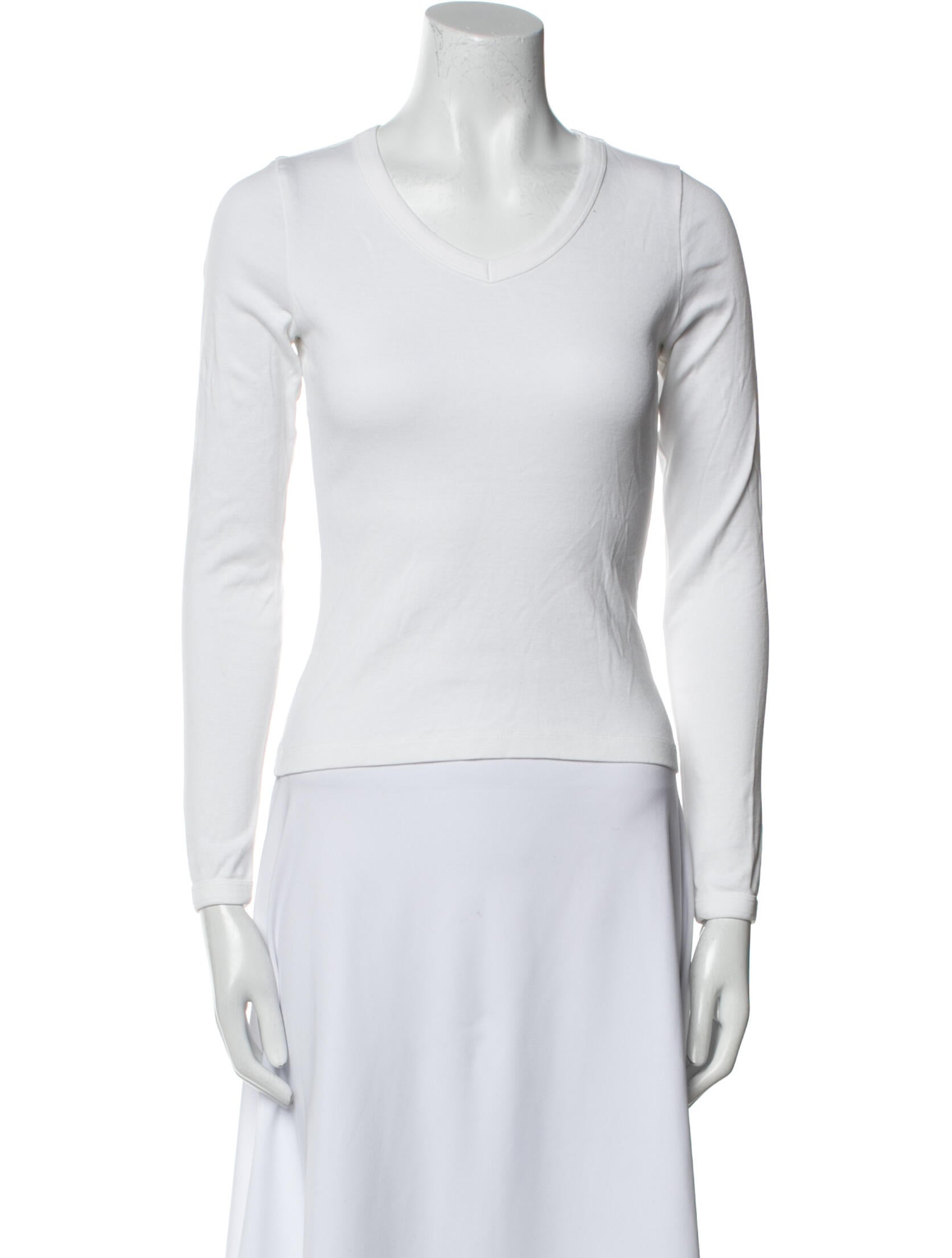 Flore Flore Scoop Neck Long Sleeve Top