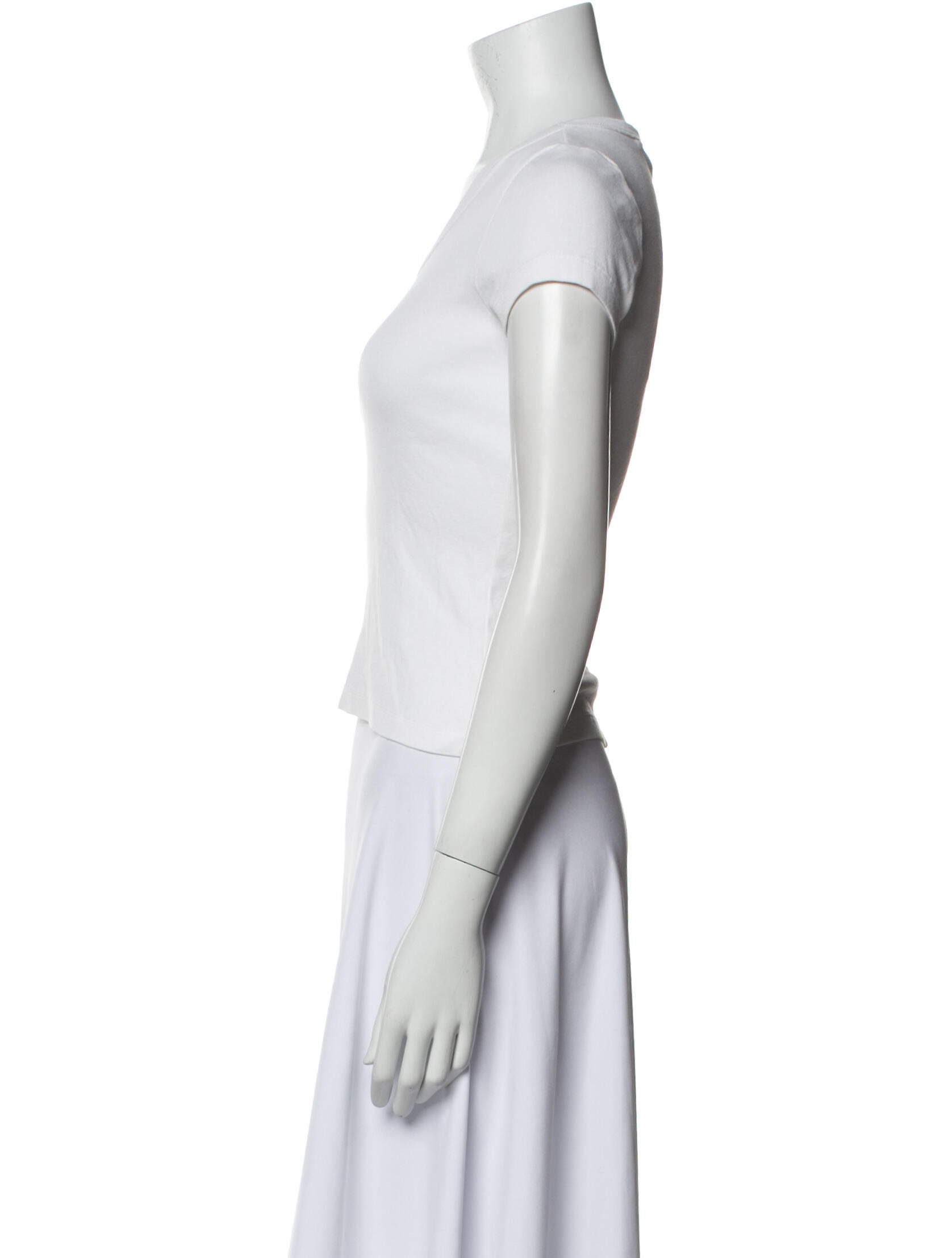 Flore Flore Scoop Neck Short Sleeve T-Shirt