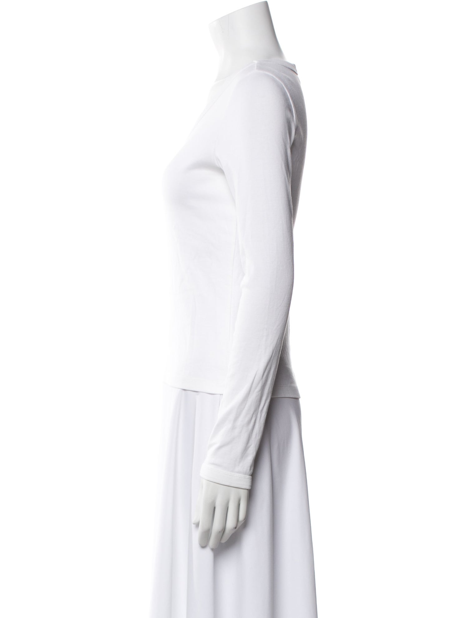 Flore Flore Scoop Neck Long Sleeve T-Shirt