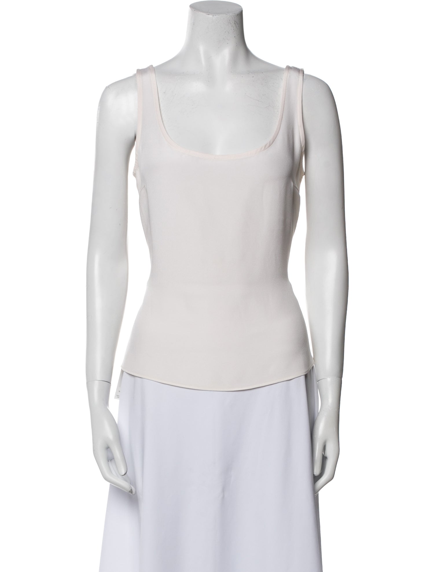 Flore Flore Silk Scoop Neck Top