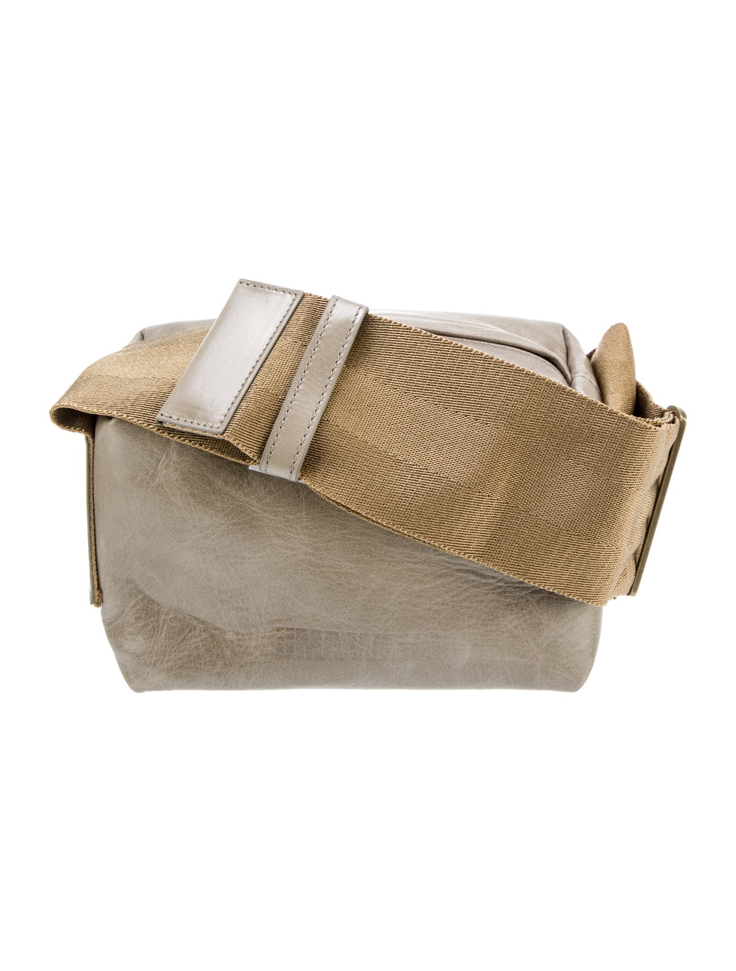 Uma Wang Leather Crossbody Bag