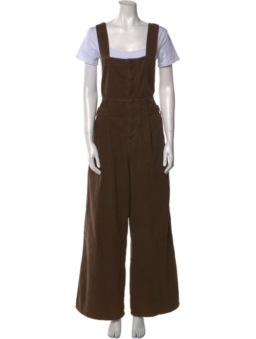 Uma Wang Square Neckline Jumpsuit