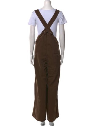 Uma Wang Square Neckline Jumpsuit
