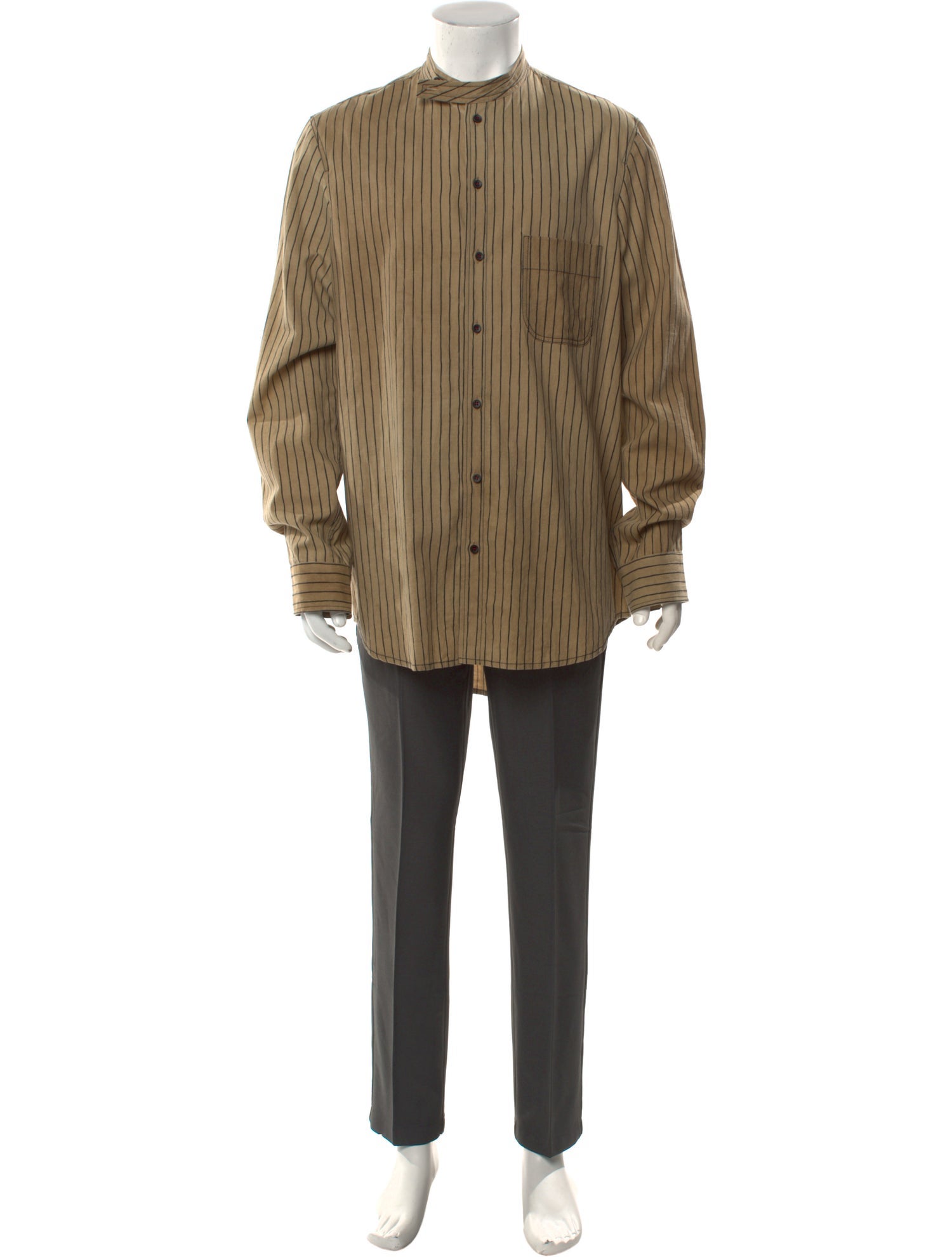 Uma Wang 2019 Striped Shirt