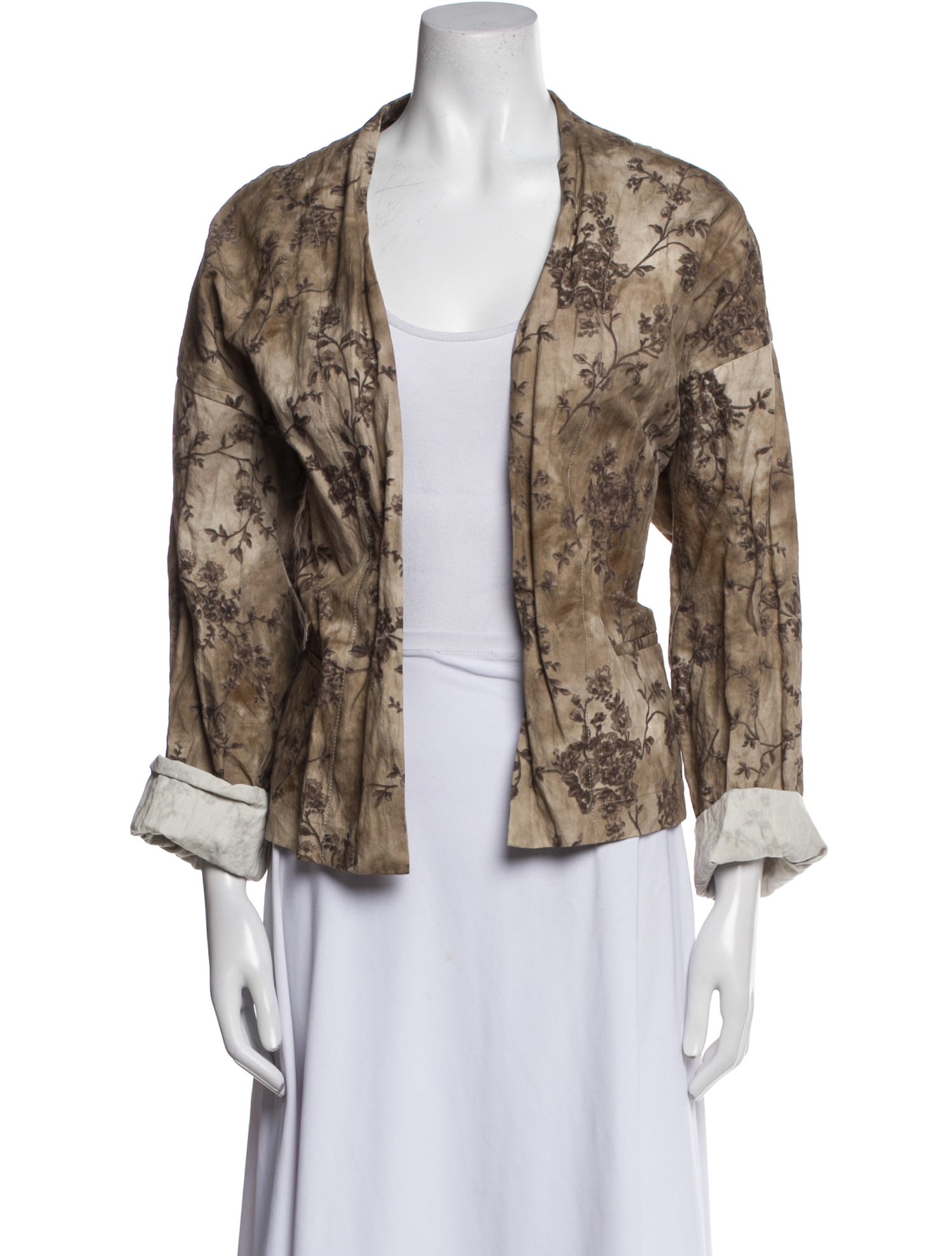 Uma Wang 2025 Printed Evening Jacket