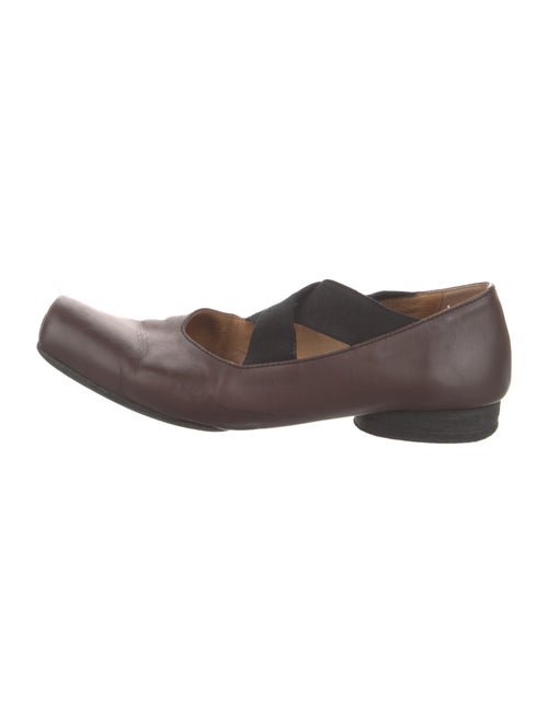 Uma Wang Leather Ballet Flats