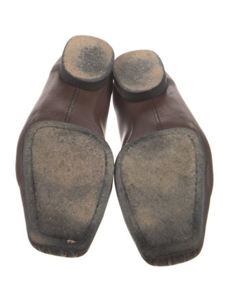 Uma Wang Leather Ballet Flats