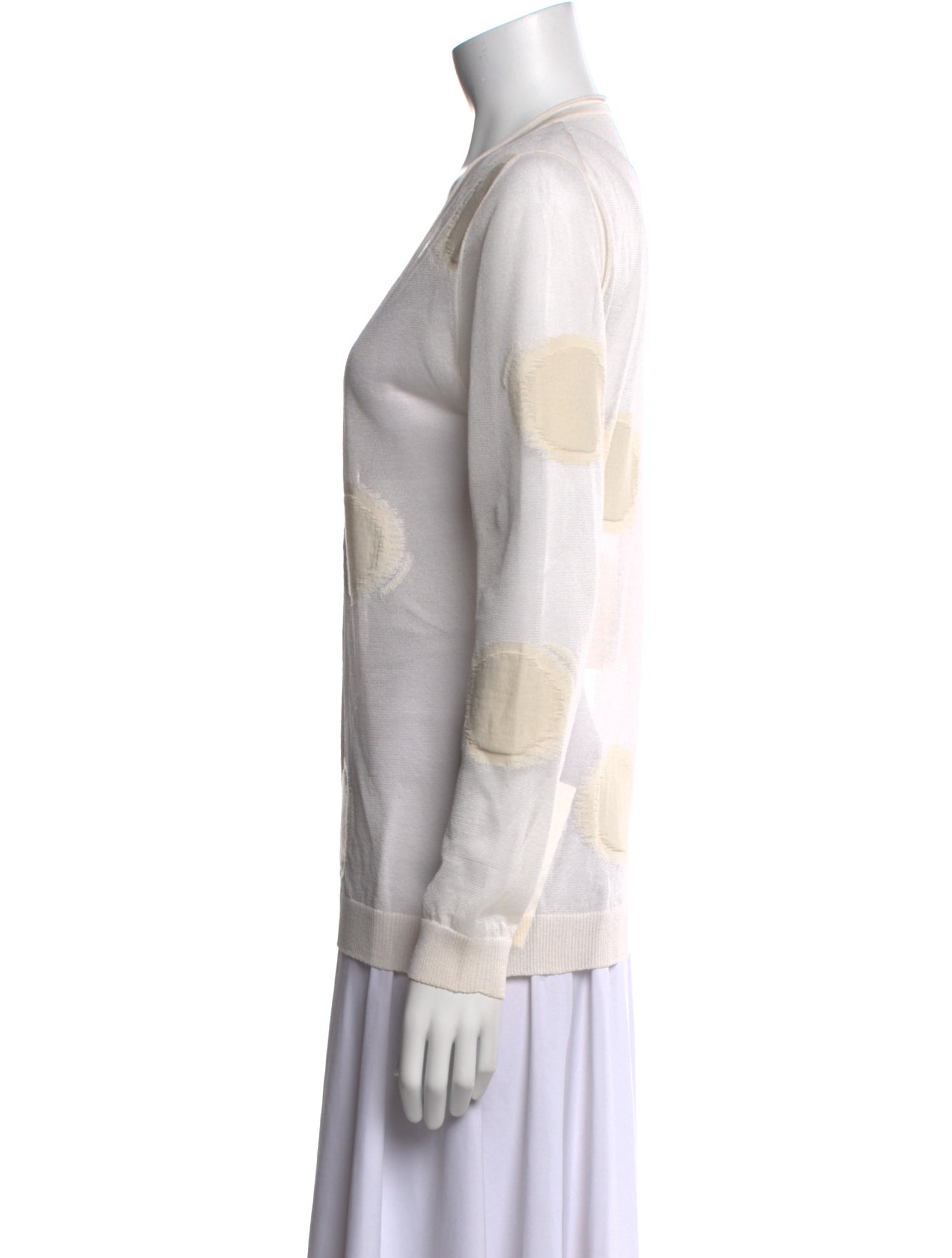 Uma Wang Silk Printed Sweatshirt