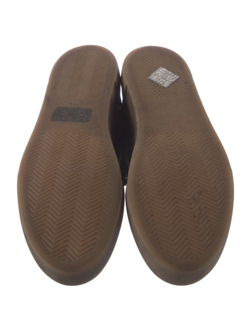 Uma Wang Canvas Wedge Sneakers