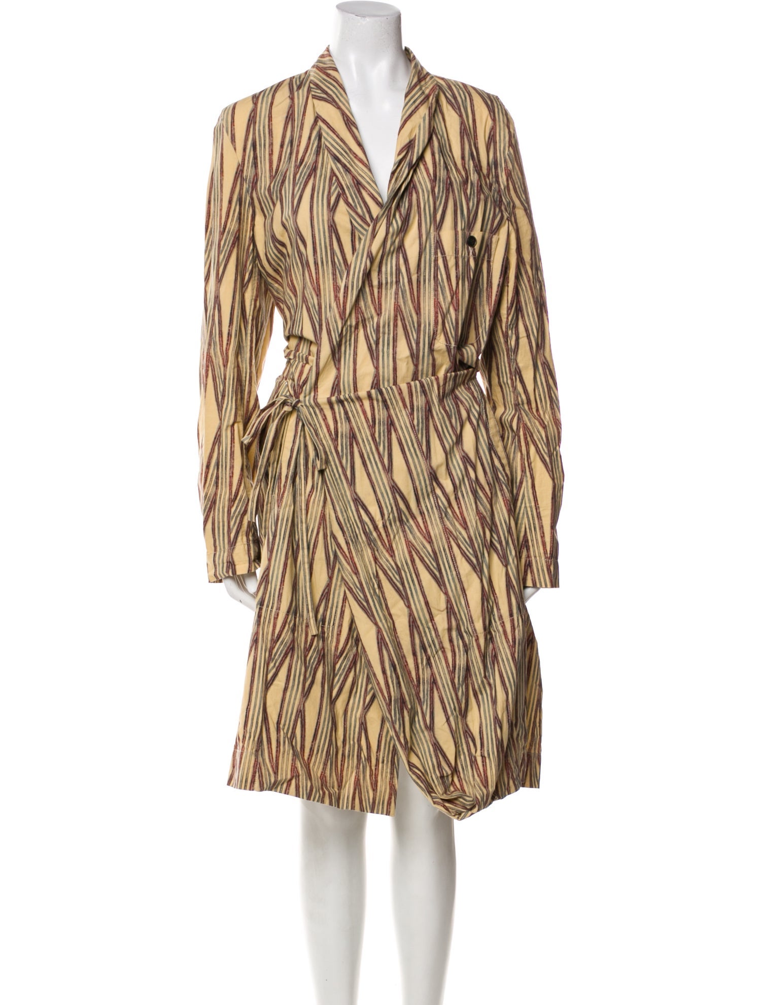 Uma Wang Animal Print Faux Fur Coat