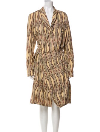Uma Wang Animal Print Faux Fur Coat