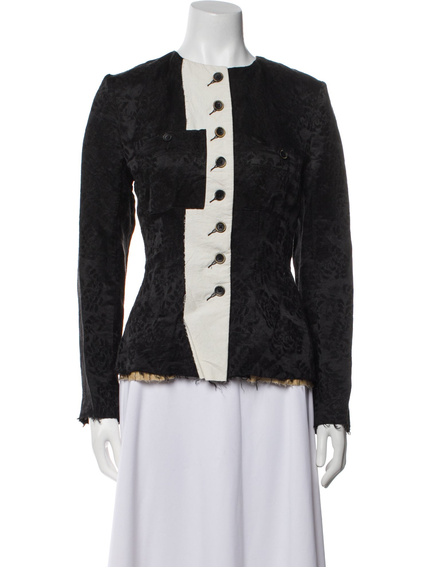 Uma Wang 2022 Linen Evening Jacket