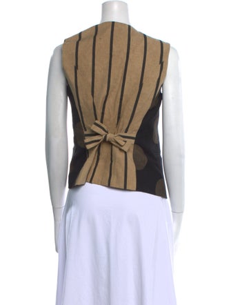 Uma Wang 2021 Polka Dot Print Vest